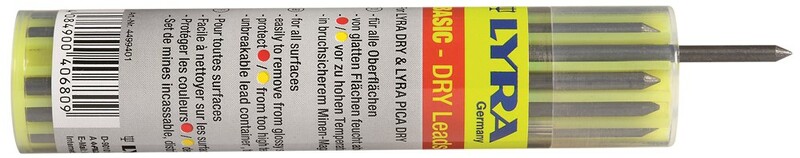Lyra 4499102 Lyra Dry Reservestiftjes - Zwart (12st)