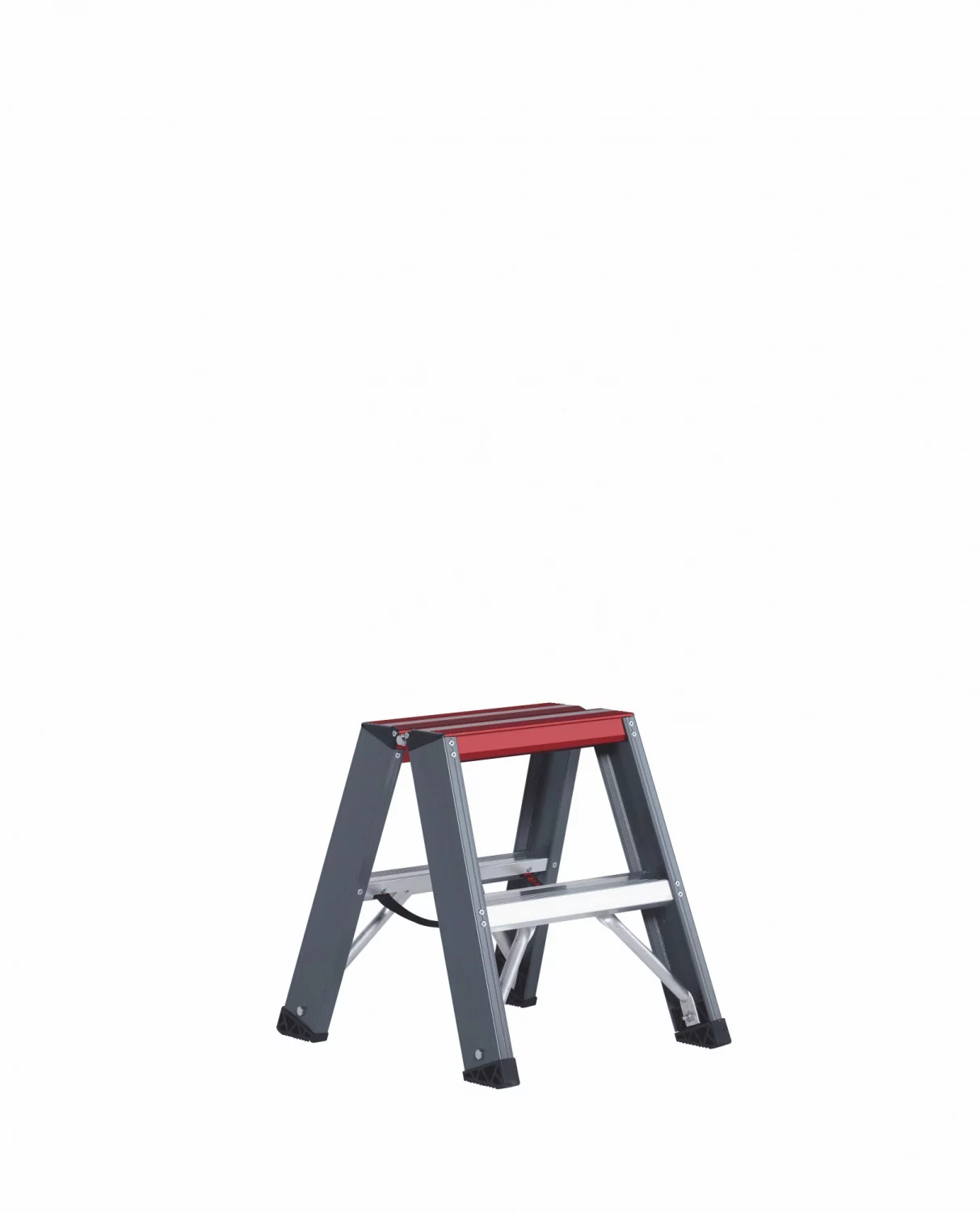 Altrex Falco FDO 2 Dubbele Trap - Aluminium Met Coating - 2 X 2 Treden - Max. Werkhoogte 2,5m