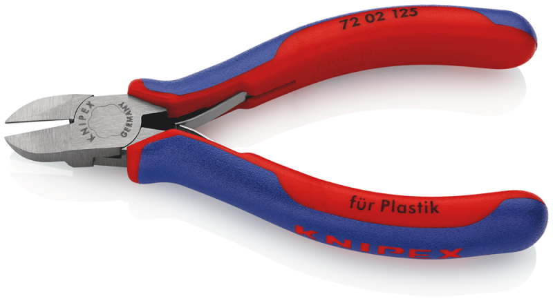 Knipex 7202125 Zijsnijtang Voor Kunststof - 125mm - Detailed view of the product