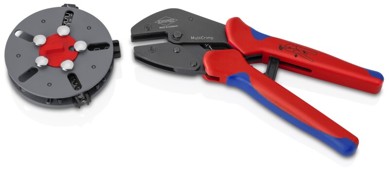 Knipex 97 33 03 MultiCrimp Krimptang Met Wissellader - MC4 /MC4 EVO2 - 0.25 - 6 Mm² - Detailed view of the product