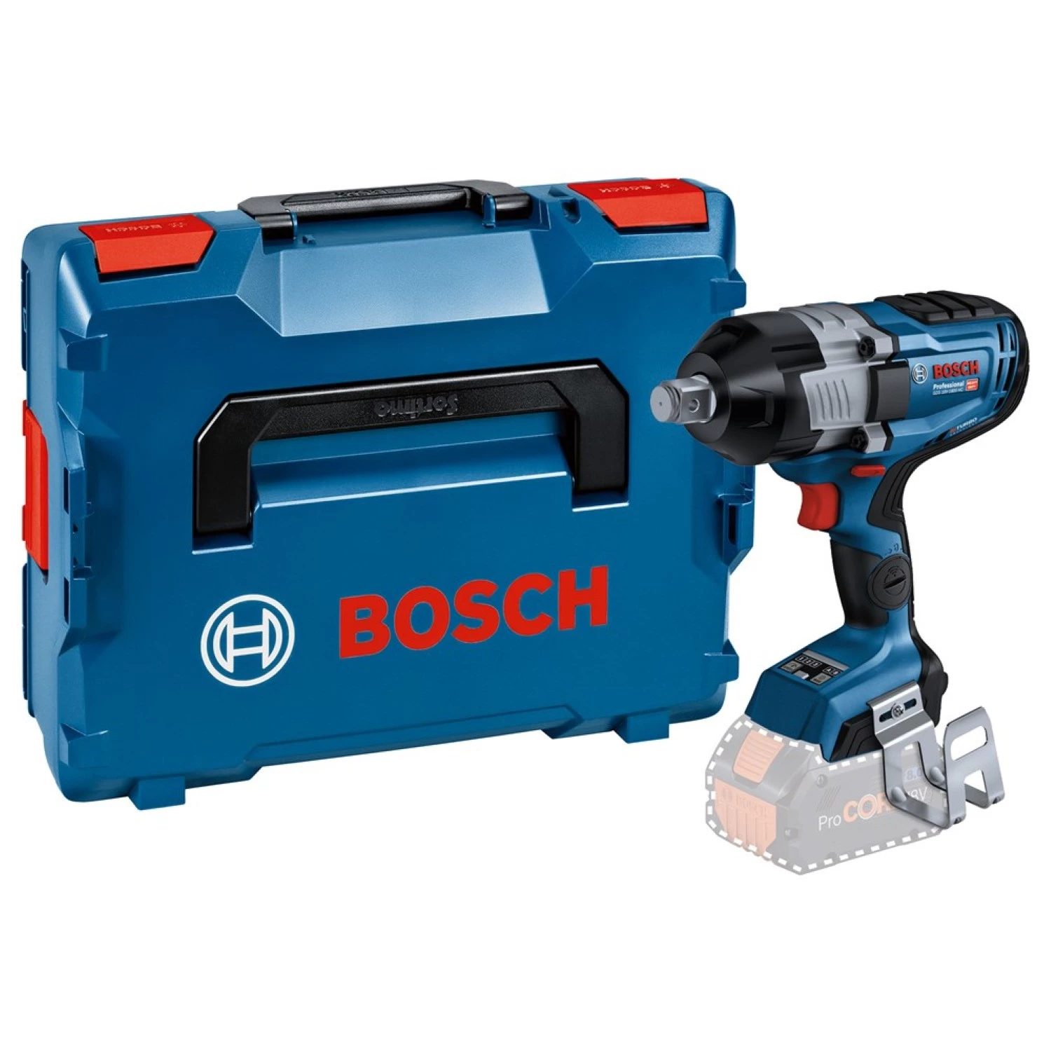 Bosch GDS 18V-1600 HC 18V Accu Slagmoersleutel 3/4 - 2200 Nm In L-boxx