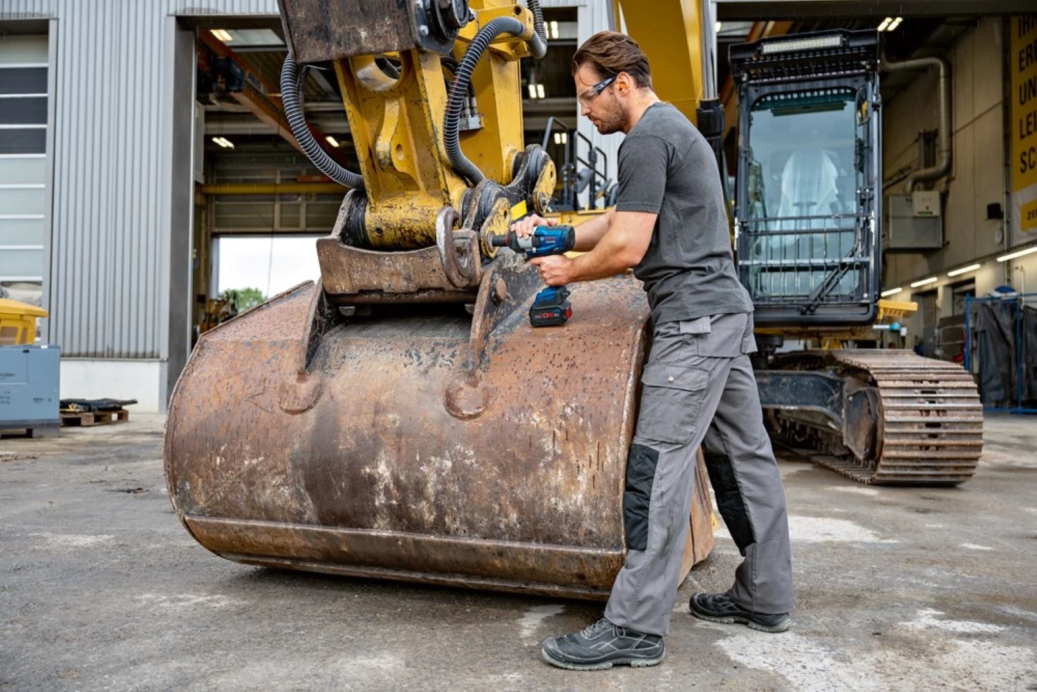 Bosch GDS 18V-1600 HC 18V Accu Slagmoersleutel 3/4 - 2200 Nm In L-boxx thumbnail 4