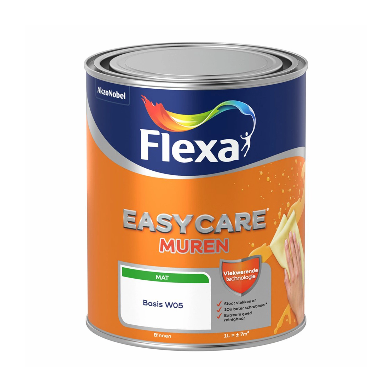 Flexa Easycare Muurverf Mat - Muren - 1L afbeelding