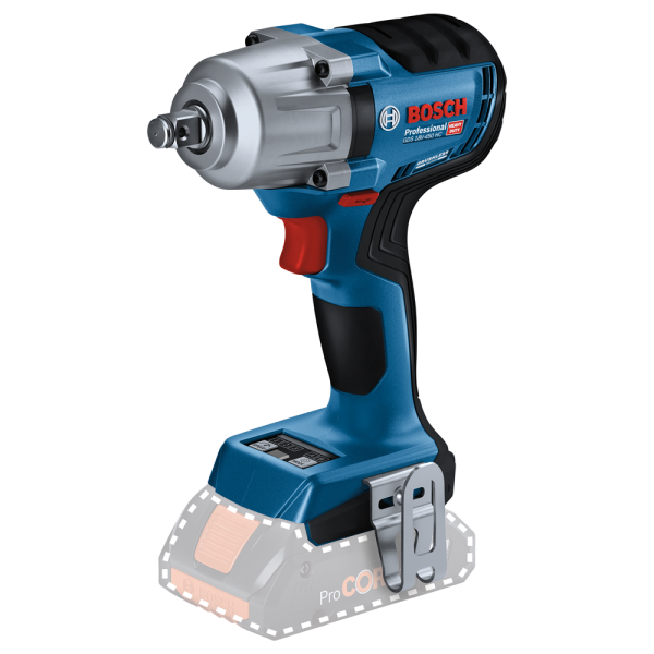 Bosch GDS 18V-450 HC 18V Li-ion Accu Slagmoeraanzetter Body In L-Boxx - 450 Nm - Detailed view of the product
