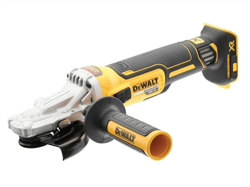 DeWALT DCG405FN 18V Li-ion XR Accu Haakse Slijper Body - 125mm - Koolborstelloos