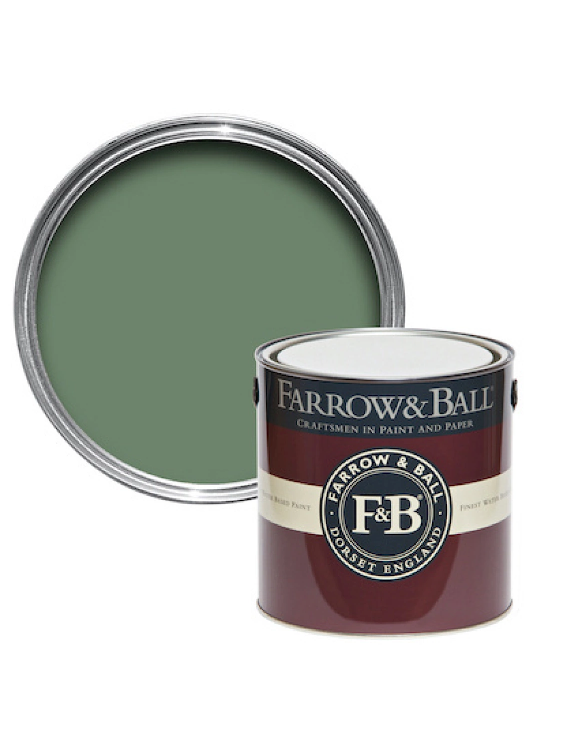 Farrow&Ball Exterior Masonry Calke Green No.34 - 5L
