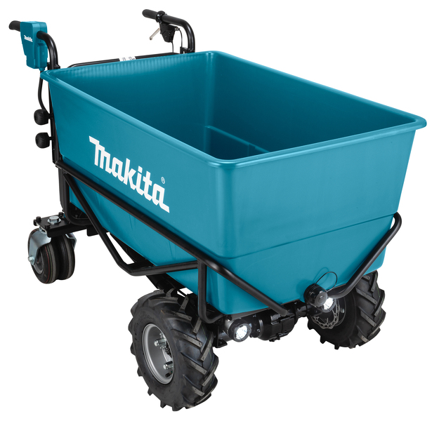 Makita DCU605Z LXT 2x18 V Accu Kruiwagen Met Laadbak - 300kg - Detailed view of the product