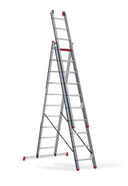 Altrex Atlantis ATR 3062 Reformladder - Aluminium - 3 X 10 Sporten - 7,1m - Detailed view of the product