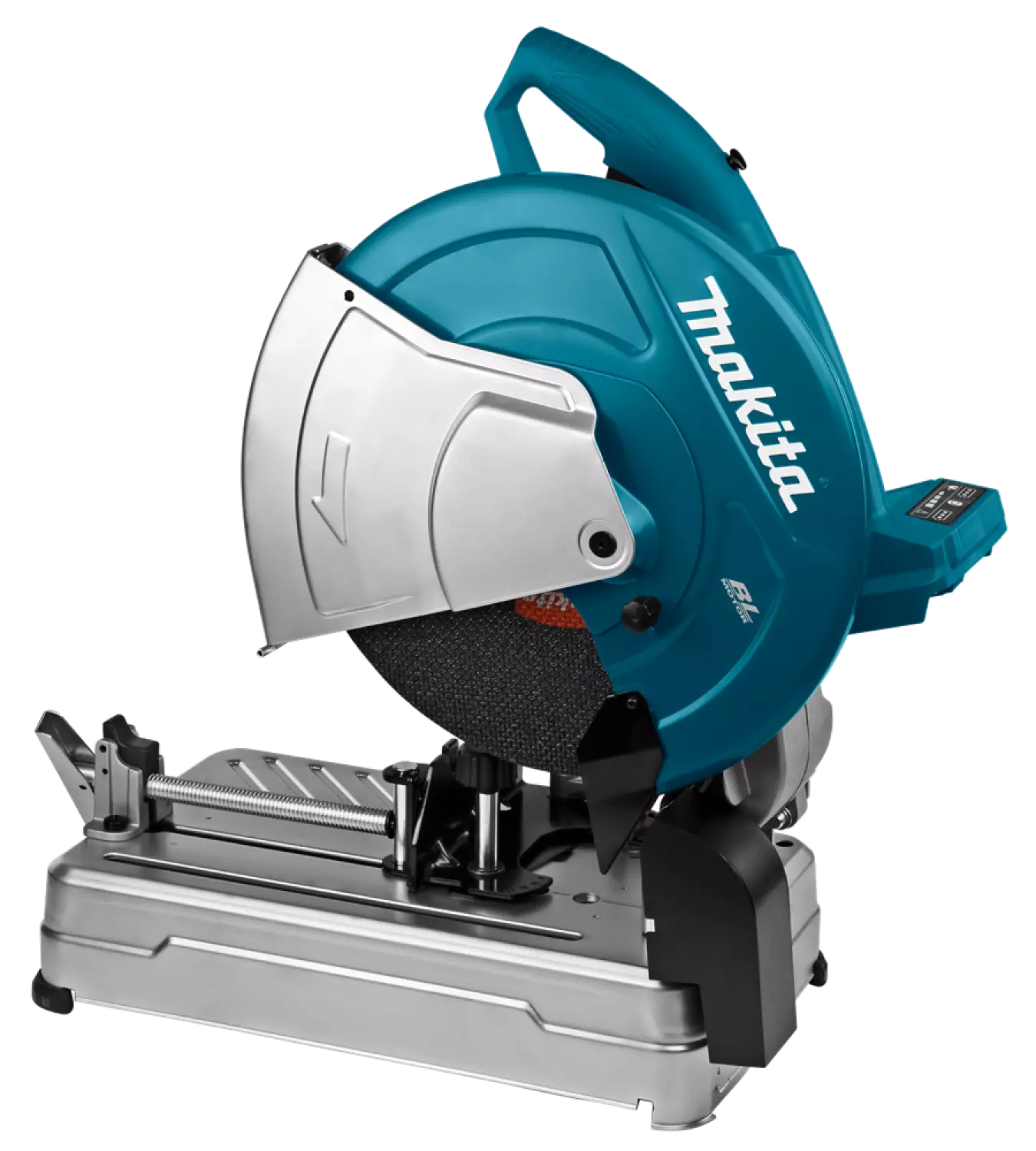 Makita DLW140Z 36V (2x 18V) Li-Ion Accu Metaal Afkort-/slijpmachine Body - 355mm thumbnail 3