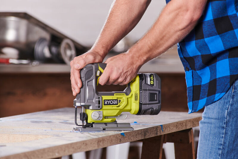 Ryobi R18JS7 18V Li-Ion Accu Decoupeerzaag Body - 25mm - Koolborstelloos - Detailed view of the product