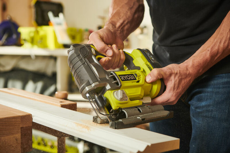 Ryobi R18JS7 18V Li-Ion Accu Decoupeerzaag Body - 25mm - Koolborstelloos - Detailed view of the product