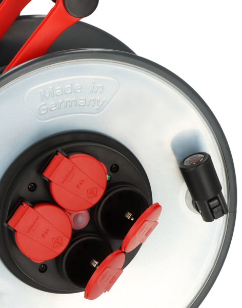 Brennenstuhl Professional SC 4100 SteelCore Kabelhaspel H07RN-F 3G1,5 - IP44 - 40m - Zwart - Detailed view of the product