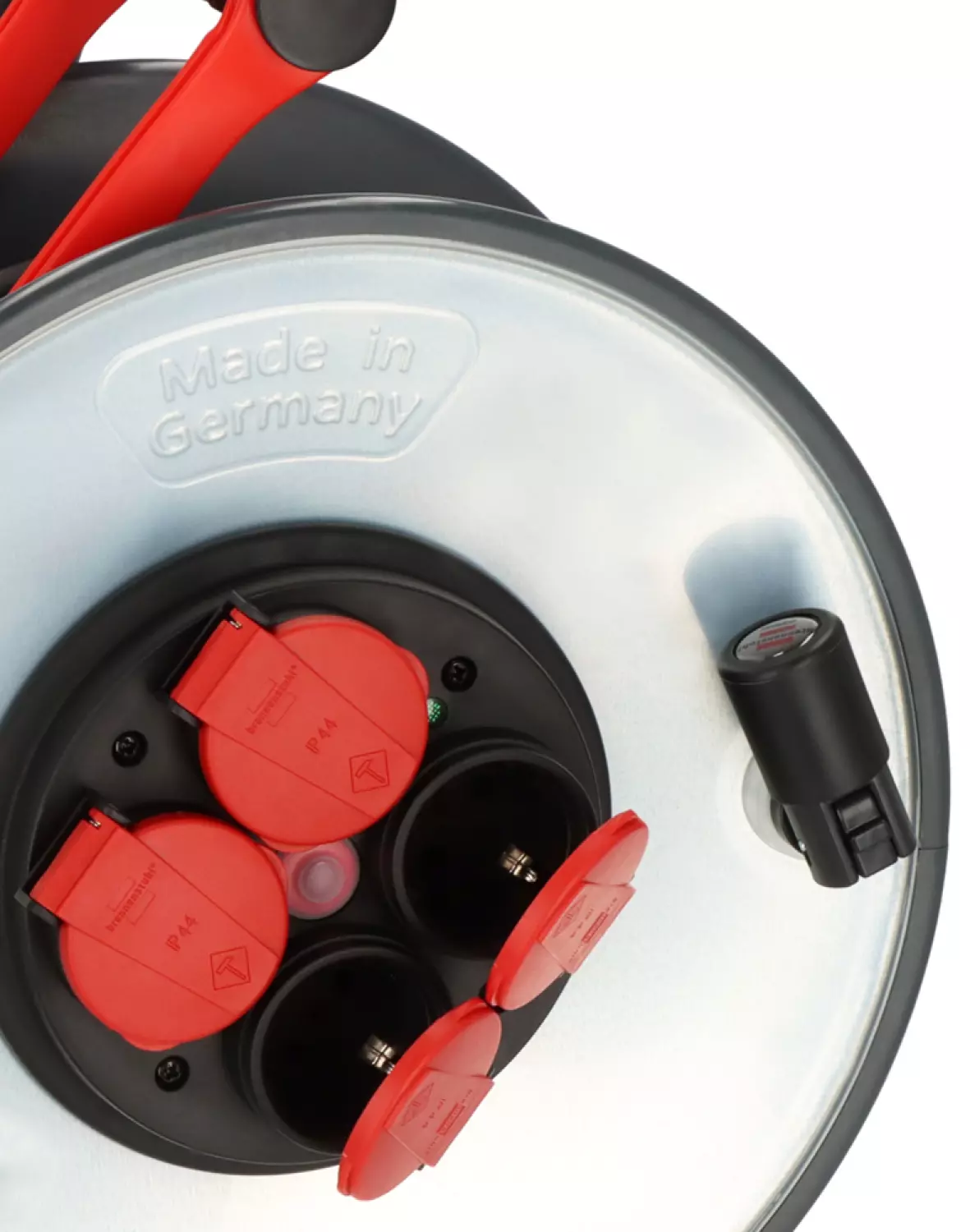 Brennenstuhl Professional SC 4100 SteelCore Kabelhaspel H07RN-F 3G1,5 - IP44 - 40m - Zwart thumbnail 4