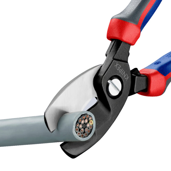 Knipex 9512200 Kabelschaar Met Dubbele Snijkanten - 200mm - Detailed view of the product