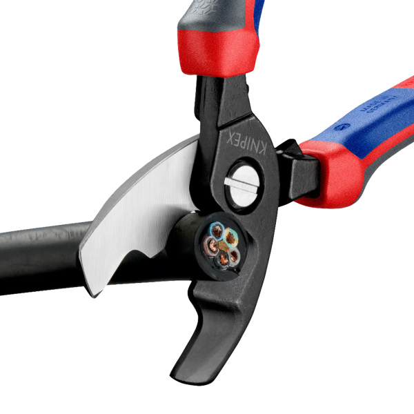 Knipex 9512200 Kabelschaar Met Dubbele Snijkanten - 200mm - Detailed view of the product