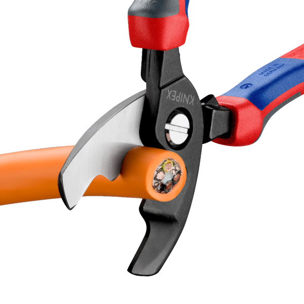 Knipex 9512200 Kabelschaar Met Dubbele Snijkanten - 200mm - Detailed view of the product