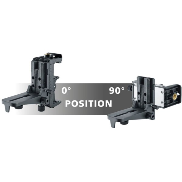 Laserliner CrossGrip Pro Klem- En Wandhouder - Magnetisch - 1/4" - Detailed view of the product