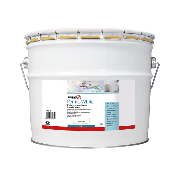 zinsser permawhite satin 10 ltr