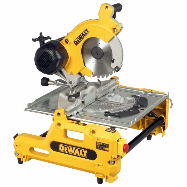 DeWALT DW743N Tafel Afkort- En Verstekzaag / Combinatiezaagmachine - 2000W - 250 X 30mm - Detailed view of the product