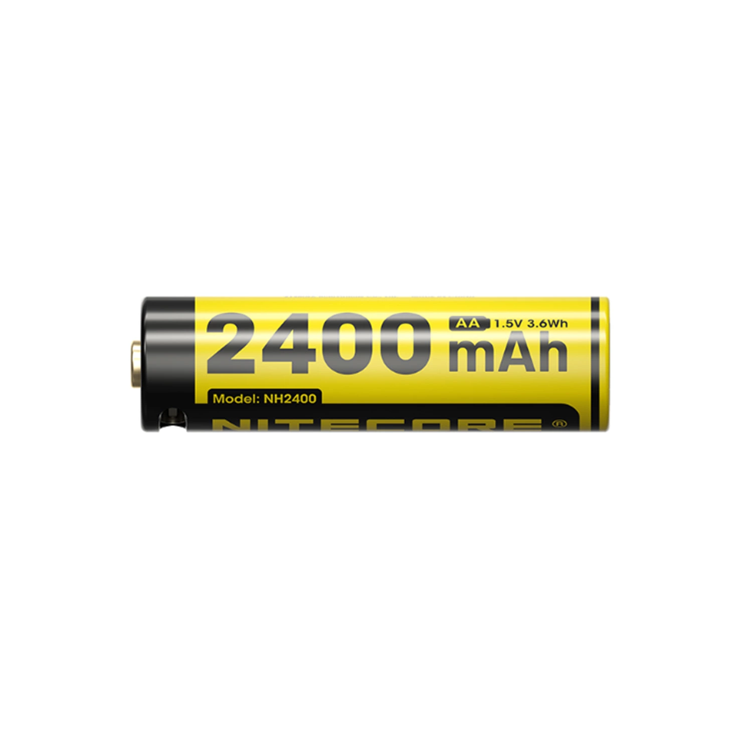 Nitecore NH2400 Oplaadbare AA Li-Ion Batterij 2400mAh Met USB-C Poort -4 Stuks