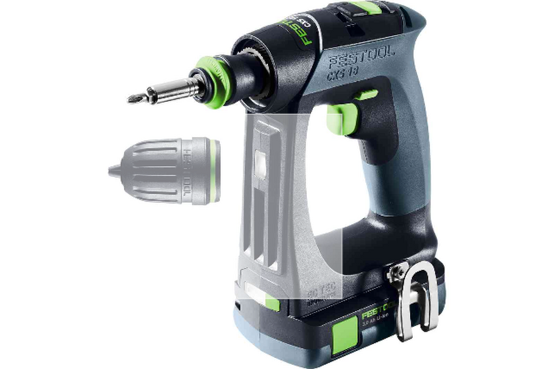 Festool CXS 18 C 3,0-Plus 18V Li-Ion Accu Schroefboormachine Set (2x 3,0Ah) In Systainer - 40Nm - Detailed view of the product