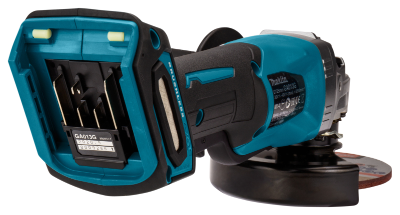 Makita GA013GZ XGT 40V Max Li-ion Accu Haakse Slijper 125 Mm Body - Detailed view of the product