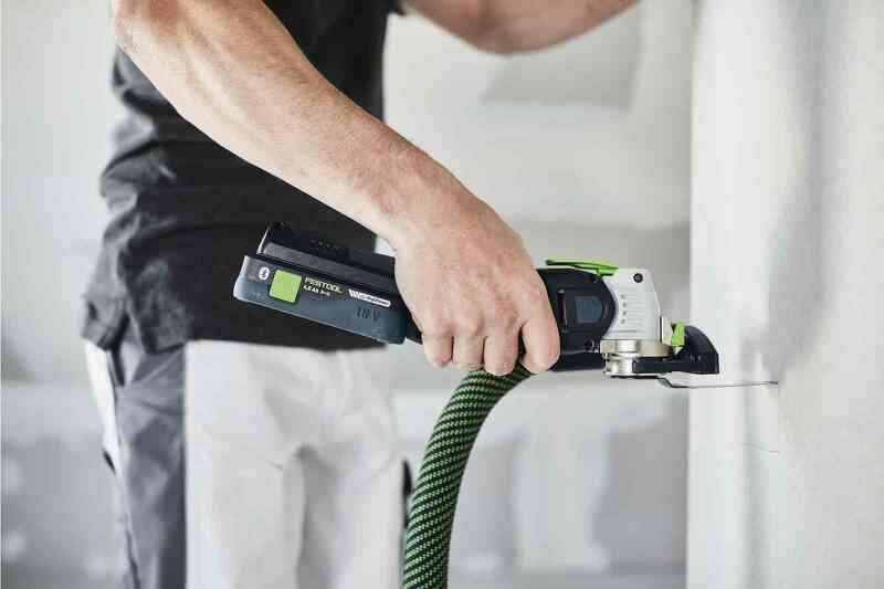 Festool VECTURO OSC 18 HPC4,0 EI-Set 18V Li-Ion Accu Oscillerende Multitool Set (1x 4,0Ah) In Systainer - Koolborstelloos - Detailed view of the product