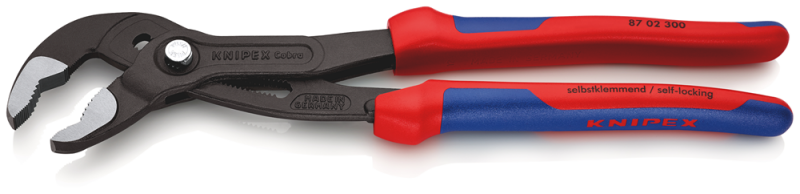 Knipex 8702300 Cobra HiTech Waterpomptang - 300mm - Detailed view of the product