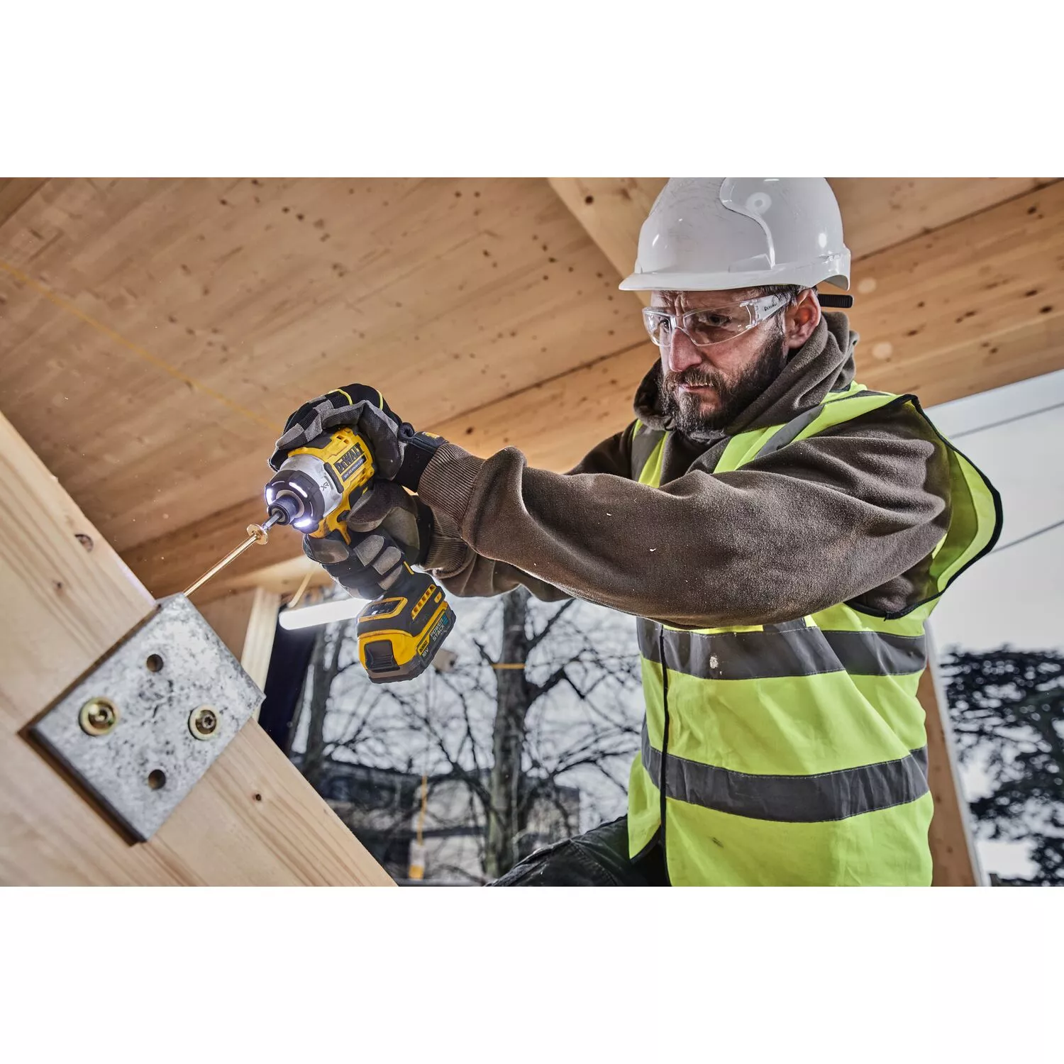 DeWALT DCF860NT 18V Li-ion Accu Slagschroevendraaier Body In TSTAK - 282Nm thumbnail 3