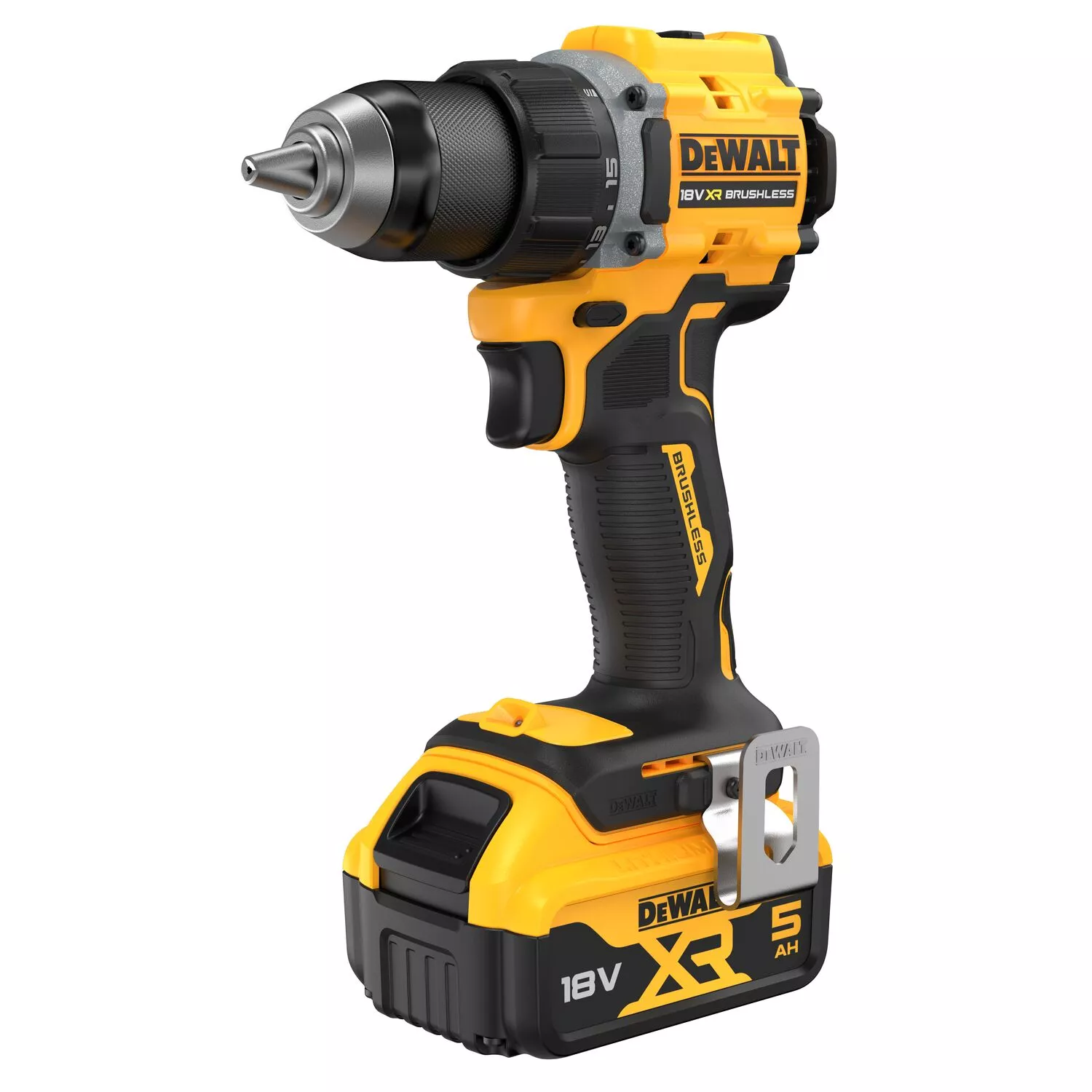 DeWalt DCD794P2T-QW 18V XR BL Accu Schroef-/boormachine | in TSTAK | 2x 5.0 Ah Accu - DCD794P2T-QW