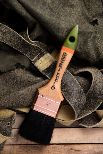 Staalmeester 2025 Classic Platte Kwast - 25mm-1'' - Detailed view of the product