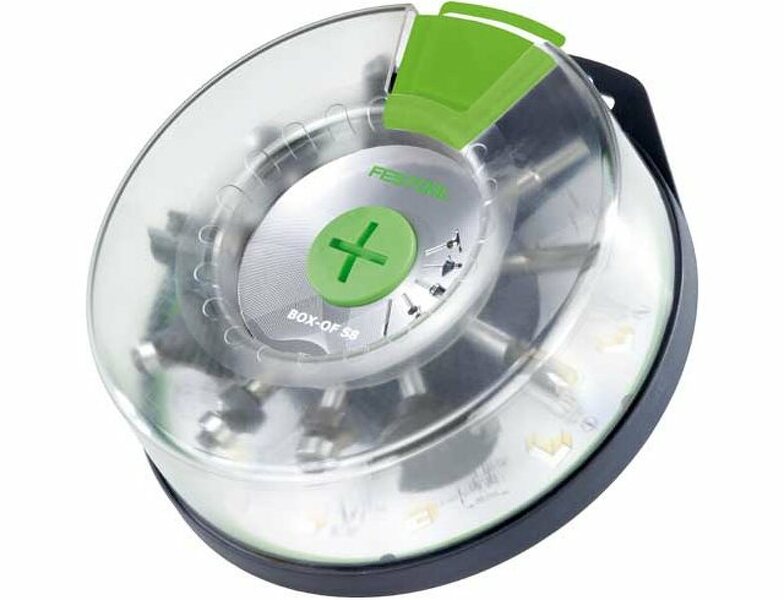 Festool 498979 Box-OF S8 MIX Freesbox Mix - Detailed view of the product