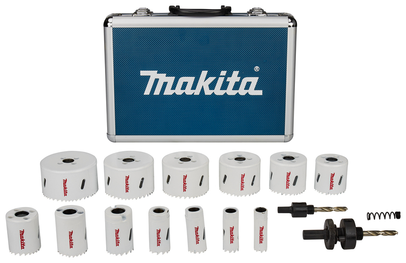 Makita D-47307 - Gatenzaag 16-delige Set - Detailed view of the product