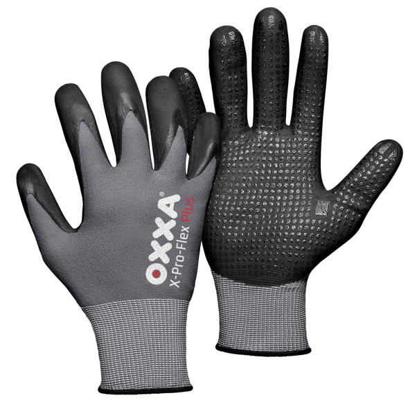Oxxa 51-295 X-Pro-Flex Plus Werkhandschoenen - 11/XXL - Nitril Noppen Voor Extra Grip