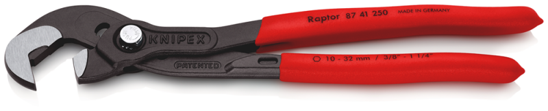 Knipex 87 41 250 RAPTOR Verstelbare Moerentang - 250mm - Detailed view of the product
