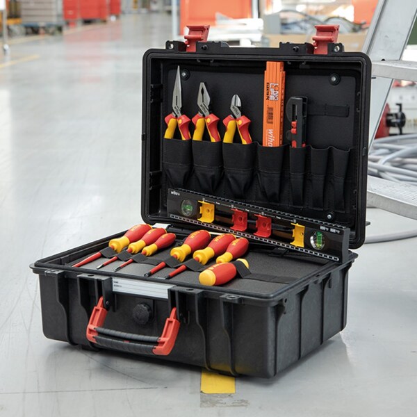 Wiha 45530 Basic Set L Electric Gereedschapset In Koffer - 18-delig - Detailed view of the product
