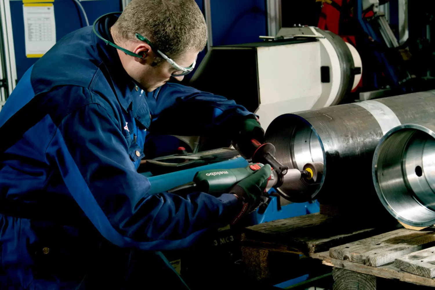 Metabo GE 950 G Plus Rechte Slijper - 950W - 6mm - Variabel thumbnail 3