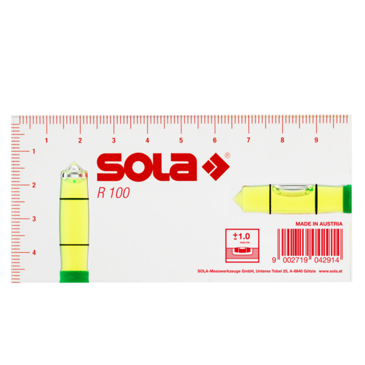 Sola R 100 Architecten Waterpas - 100mm thumbnail 2