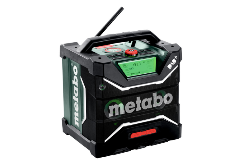 Metabo RC 12-18 BT DAB+ 12V / 18V Li-ion Accu Bouwradio Met Bluetooth - Werkt Op Netstroom&Accu - Default image for the product
