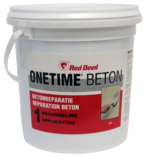 Red Devil ONETIME Beton - Wit - 1L - Detailed view of the product