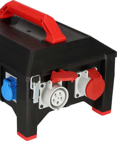 Brennenstuhl Professional BSV 5-32A Rubber Stroomverdeler - H07RN-F5G6.0 CEE32A+2x16A, 6x230V - 2m - Detailed view of the product
