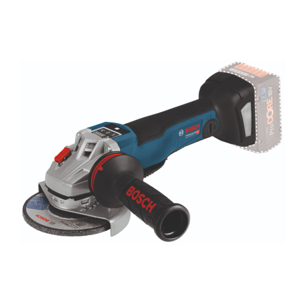 Bosch Professional GWS 18V-10 P Accu Haakse Slijper 125mm 18V Basic Body in L-Boxx - 06019J4102