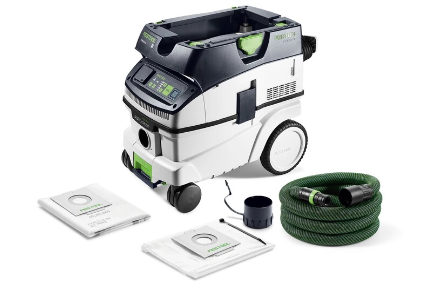 Festool CTM 26 EI AC Bouwstofzuiger - 1200W - Klasse M - 26L