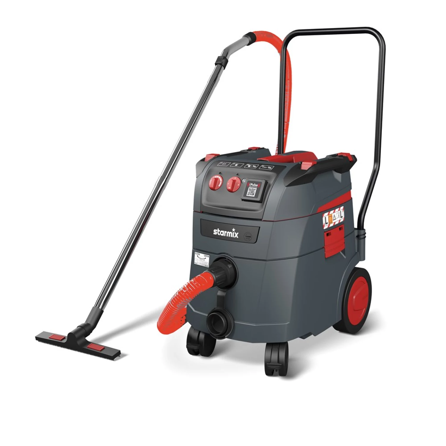 Starmix IPulse L-1635 Premium Bouwstofzuiger Met Rijbeugel - 1600W - L-klasse - 35L