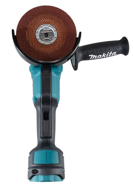 Makita DGA520ZX1 18V Li-Ion Accu Haakse Slijper Body - 125mm - X-LOCK - Koolborstelloos - Detailed view of the product