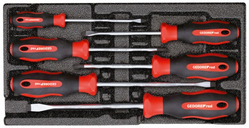 Gedore RED R22150013 6-delige Schroevendraaierset SL / - Philips