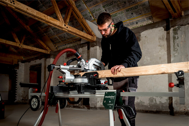Metabo KGS 216 M Afkortzaag - 1500W - 216 X 30mm - Quick Hendel - Detailed view of the product