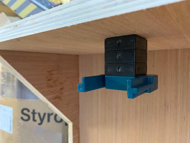 StealthMounts TMSPACE-BLK-6 Tool Mount Spacer Blocks Afstandhouder Voor Machinehouders - 12mm - Universeel - Zwart - 6 Stuks - Detailed view of the product