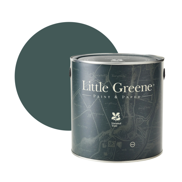 Little Greene Intelligent Floor Paint - Harley Green No. 312 - 2,5L afbeelding