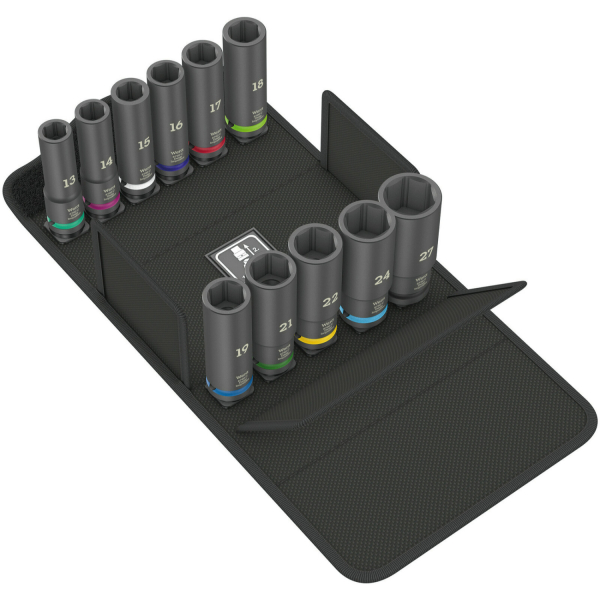 Wera 05004841001 8790 C Impaktor Deep Set 1 11-delige Dopsleutelset - 1/2"